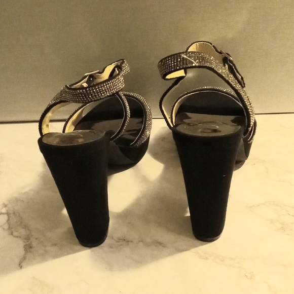 Sugar Women's Prisila High Heel Sandals Black Size 7 1/2 - Picture 9 of 13